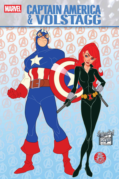 CAPTAIN AMERICA & VOLSTAGG #1 MARK BROOKS ANIMATED-STYLE VARIANT (PRE-ORDER: 02/26/2025)