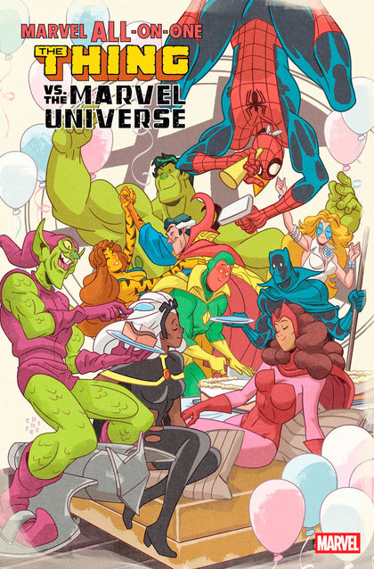 MARVEL ALL-ON-ONE #1 SEAN GALLOWAY SATURDAY MORNING VARIANT (PRE-ORDER: 08/20/2025)