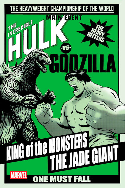 GODZILLA VS. HULK #1 LEE GARBETT VERSUS VARIANT (PRE-ORDER: 04/16/2025)