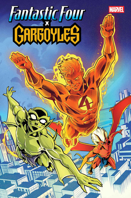 FANTASTIC FOUR/GARGOYLES #1 LUCIANO VECCHIO FOIL VARIANT (PRE-ORDER: 10/15/2025)