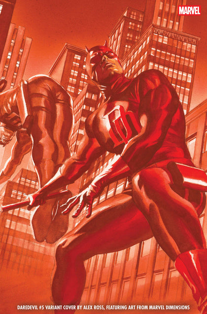 DAREDEVIL #5 ALEX ROSS MARVEL DIMENSIONS VARIANT (PRE-ORDER: 08/19/2026)