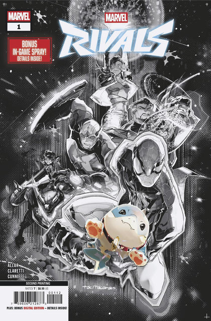 MARVEL RIVALS #1 TOKITOKORO 2ND PRINTING VARIANT (PRE-ORDER: 05/07/2025)