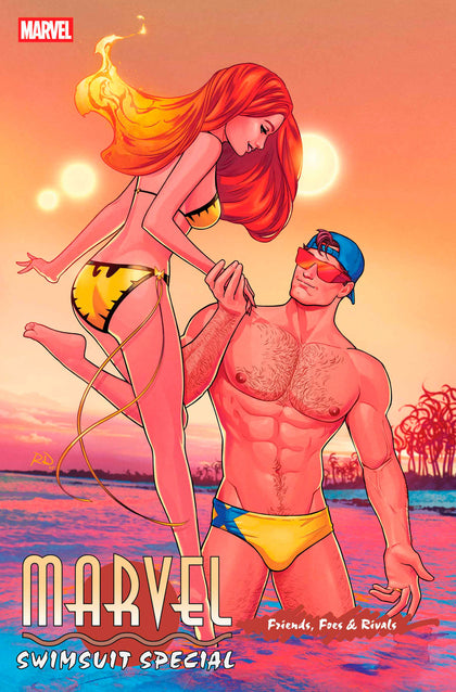 MARVEL SWIMSUIT SPECIAL: FRIENDS, FOES & RIVALS #1 RUSSELL DAUTERMAN VARIANT (PRE-ORDER: 07/09/2025)