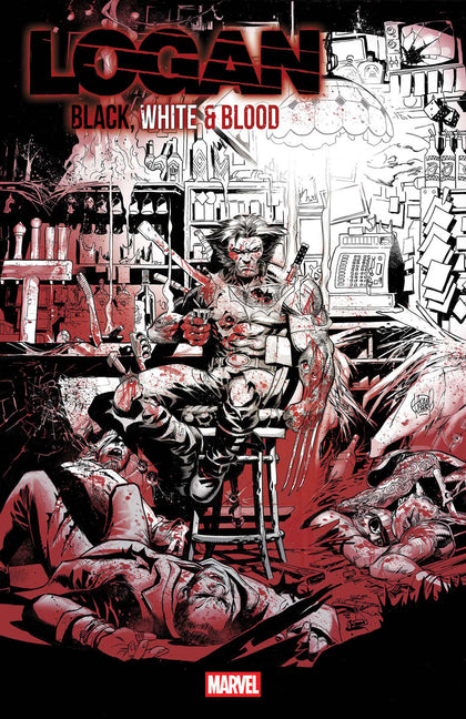 LOGAN: BLACK, WHITE & BLOOD #1 ADAM KUBERT VARIANT (PRE-ORDER: 01/14/2026)