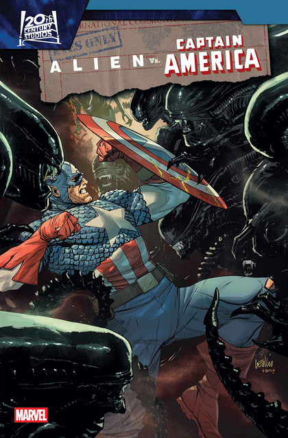 ALIEN VS. CAPTAIN AMERICA #1 (PRE-ORDER: 11/05/2025)