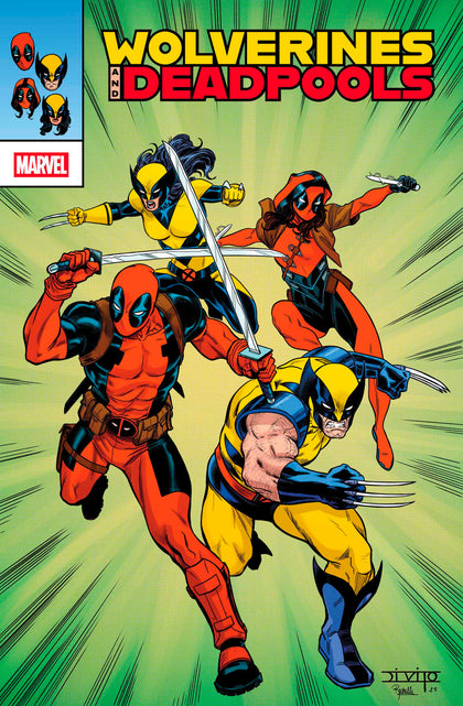 WOLVERINES & DEADPOOLS #1 ANDREA DI VITO RETROVISION VARIANT (PRE-ORDER: 07/02/2025)
