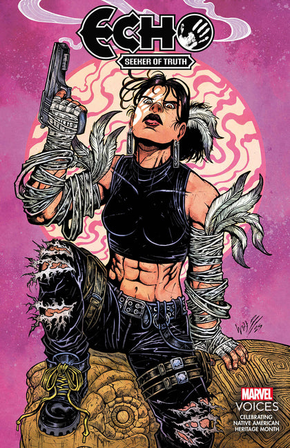 ECHO: SEEKER OF TRUTH #1 MARIA WOLF VARIANT (PRE-ORDER: 11/05/2025)