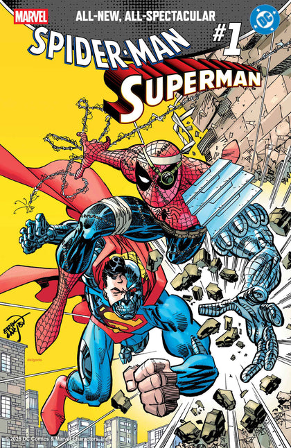 MARVEL/DC: SPIDER-MAN/SUPERMAN #1 ERIK LARSEN VARIANT (PRE-ORDER: 04/15/2026)