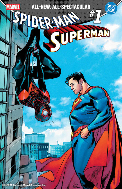 MARVEL/DC: SPIDER-MAN/SUPERMAN #1 SARA PICHELLI VARIANT (PRE-ORDER: 04/15/2026)