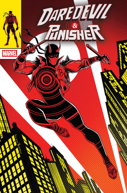 DAREDEVIL/PUNISHER: THE DEVIL'S TRIGGER #1 LUCIANO VECCHIO FROM THE CHAOS A COSTUME VARIANT (PRE-ORDER: 11/26/2025)