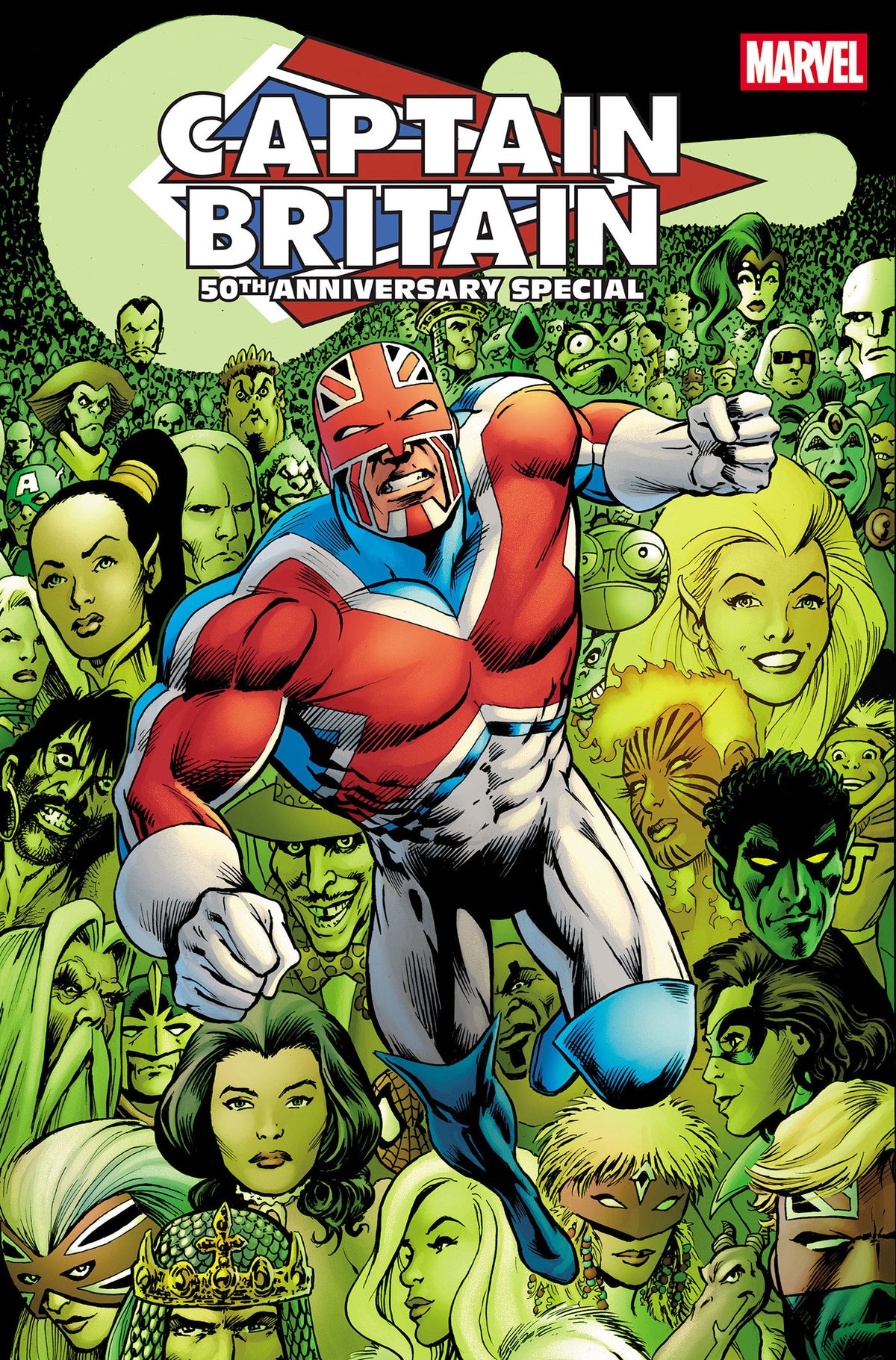 CAPTAIN BRITAIN 50TH ANNIVERSARY SPECIAL #1 (PRE-ORDER: 10/14/2026)