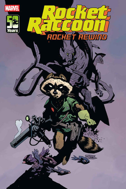 ROCKET RACCOON: ROCKET REWIND #1 MIKE MIGNOLA VARIANT (PRE-ORDER: 07/29/2026)