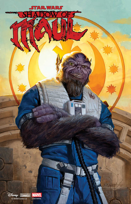 STAR WARS: SHADOW OF MAUL #3 E.M. GIST MANDALORIAN & GROGU VARIANT (PRE-ORDER: 05/13/2026)