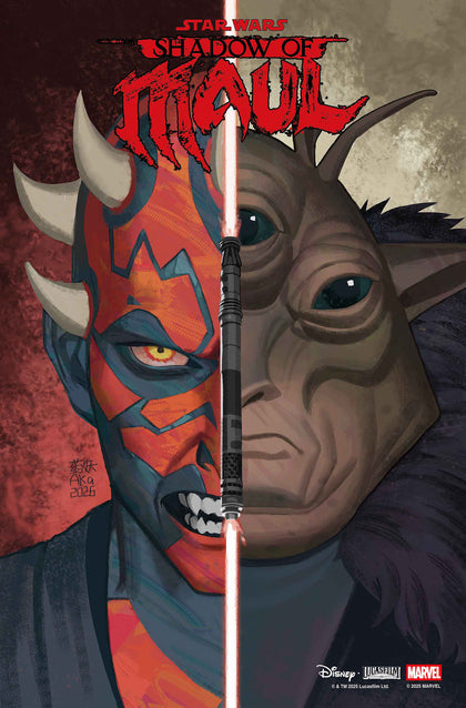 STAR WARS: SHADOW OF MAUL #4 AKA HEADSHOT VIRGIN VARIANT (PRE-ORDER: 06/10/2026)