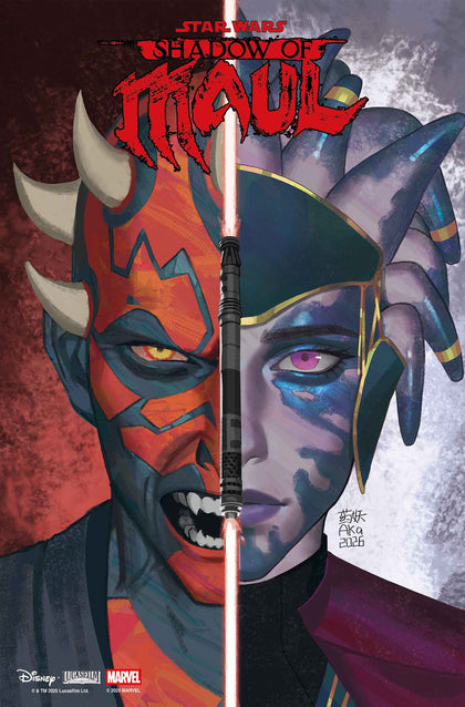 STAR WARS: SHADOW OF MAUL #5 AKA HEADSHOT VIRGIN VARIANT (PRE-ORDER: 07/08/2026)