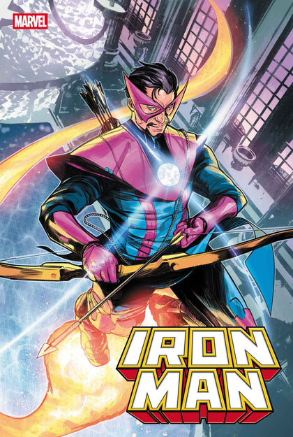 IRON MAN #7 ALESSANDRO CAPPUCCIO HELLFIRE COSTUME SWAP VARIANT (PRE-ORDER: 07/01/2026)