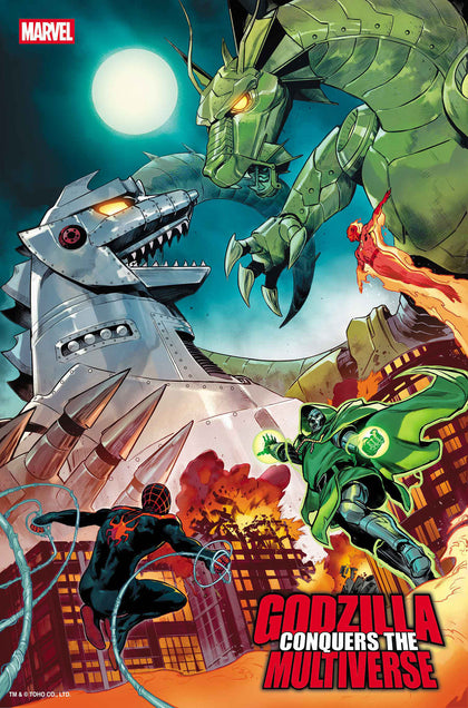 GODZILLA CONQUERS THE MULTIVERSE #1 JUAN FRIGERI FOIL VARIANT (PRE-ORDER: 07/22/2026)