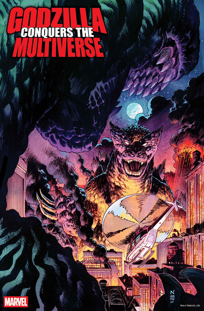 GODZILLA CONQUERS THE MULTIVERSE #1 NIC KLEIN HEISEI GODZILLA VARIANT (PRE-ORDER: 07/22/2026)