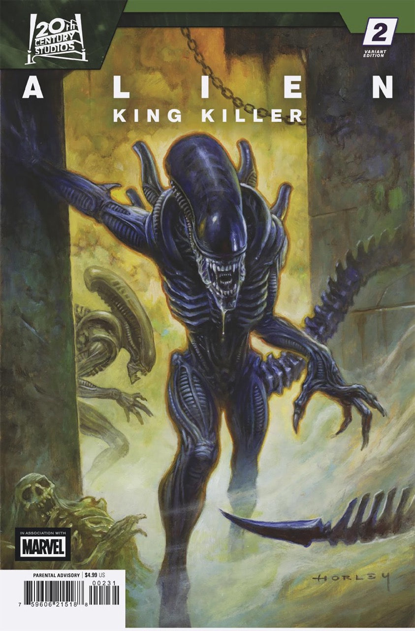 ALIEN: KING KILLER #2 ALEX HORLEY VARIANT