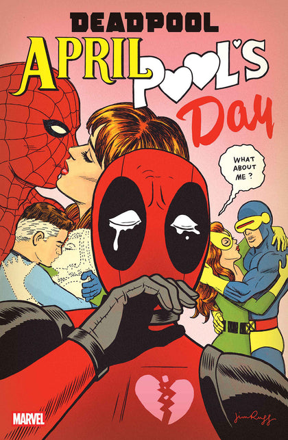 DEADPOOL: APRIL POOL'S DAY #1 JIM RUGG VARIANT (PRE-ORDER: 04/01/2026)