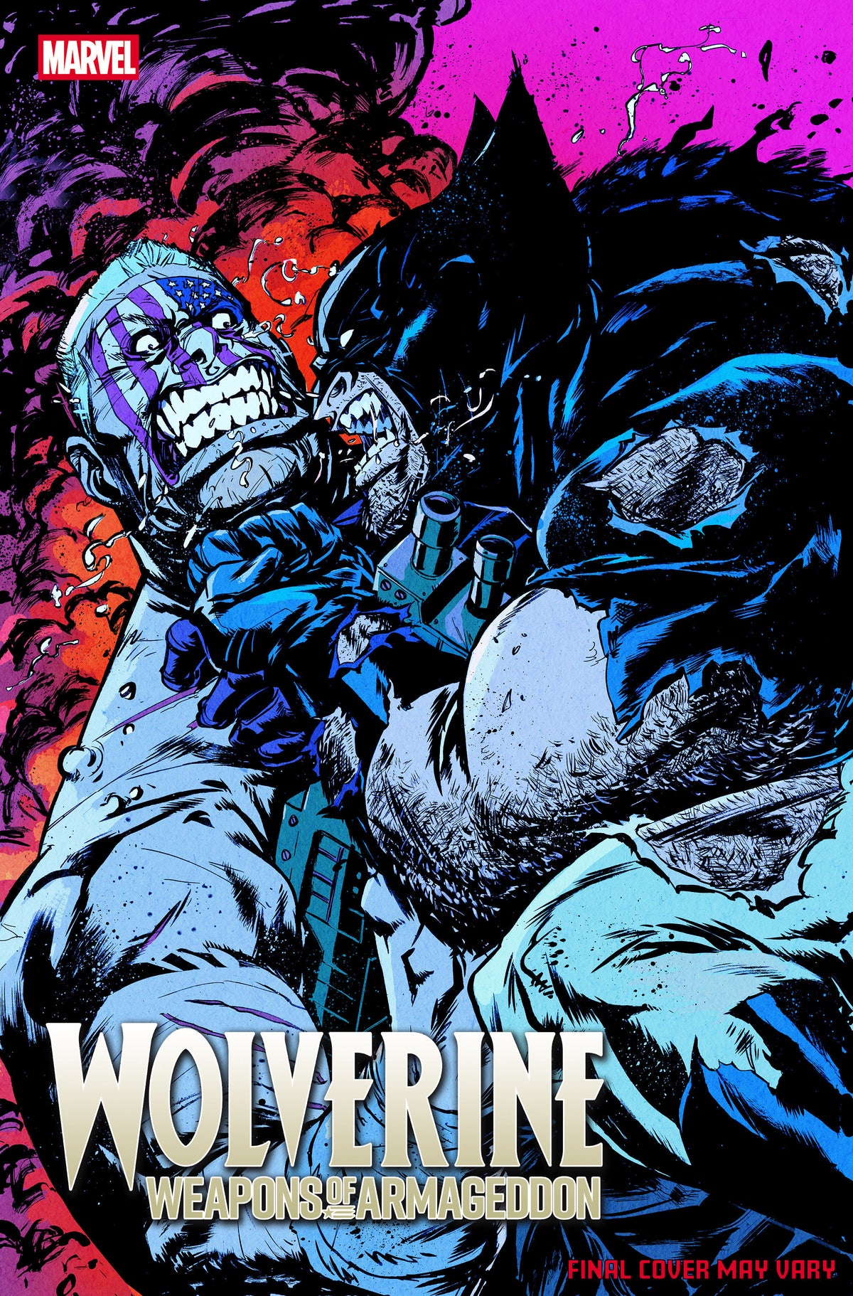 WOLVERINE: WEAPONS OF ARMAGEDDON #2 SANFORD GREENE VARIANT