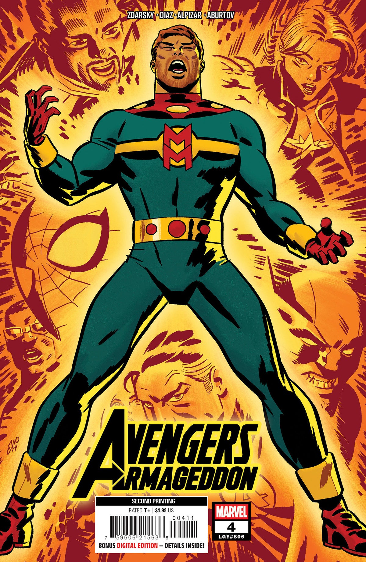 AVENGERS: ARMAGEDDON #4 MICHAEL CHO 2ND PRINTING VARIANT (PRE-ORDER: 10/28/2026)