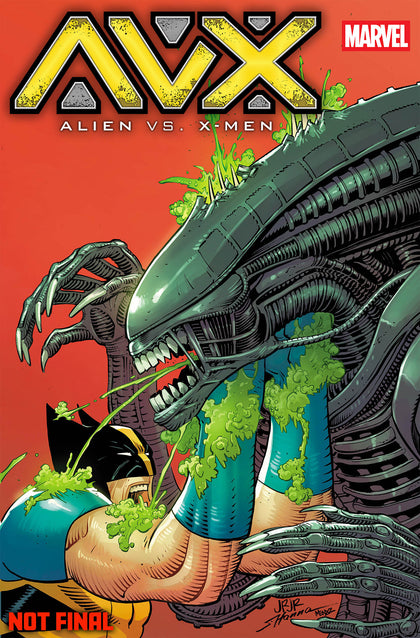ALIEN VS. X-MEN #1 JOHN ROMITA JR. FOIL VARIANT (PRE-ORDER: 09/30/2026)