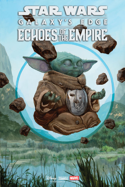 STAR WARS: GALAXY'S EDGE - ECHOES OF THE EMPIRE #1 E.M. GIST MANDALORIAN & GROGU VARIANT (PRE-ORDER: 04/22/2026)