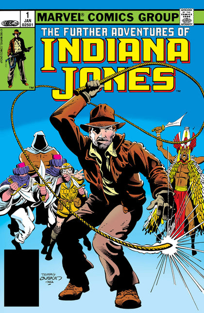 THE FURTHER ADVENTURES OF INDIANA JONES #1 FACSIMILE EDITION (PRE-ORDER: 11/11/2026)