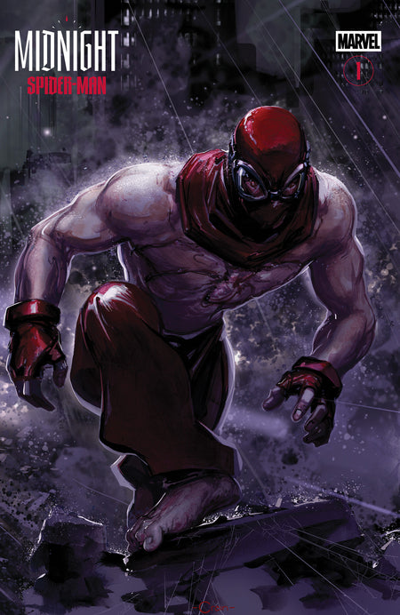 Midnight Spider-man #1 Cover F Clayton Crain 3-part Connecting Variant
