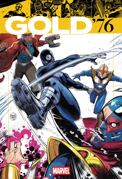 MARVEL GOLD '76 #1 HICHAM HABCHI HOMAGE VARIANT (PRE-ORDER: 09/09/2026)
