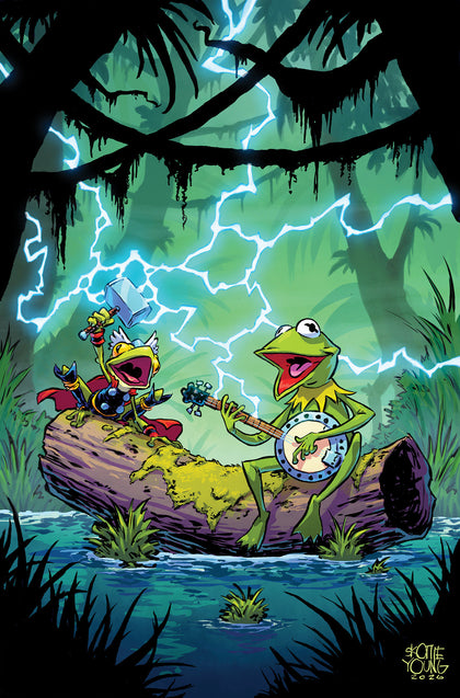 MUPPETS TAKE THE MARVEL UNIVERSE #1 SKOTTIE YOUNG VIRGIN VARIANT (PRE-ORDER: 09/23/2026)
