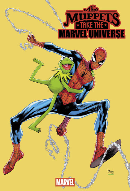 MUPPETS TAKE THE MARVEL UNIVERSE #1 HUMBERTO RAMOS FOIL VARIANT (PRE-ORDER: 09/23/2026)