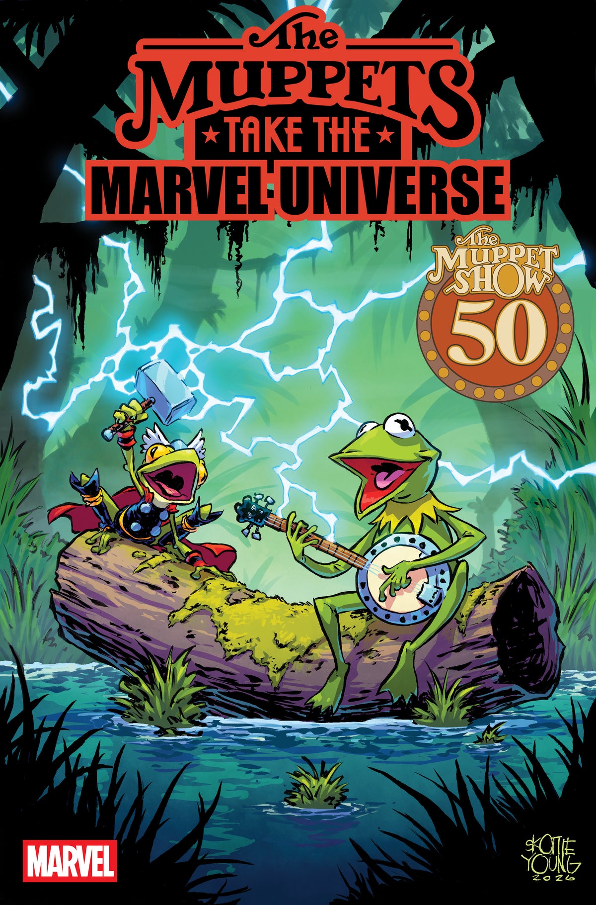 MUPPETS TAKE THE MARVEL UNIVERSE #1 SKOTTIE YOUNG VARIANT (PRE-ORDER: 09/23/2026)