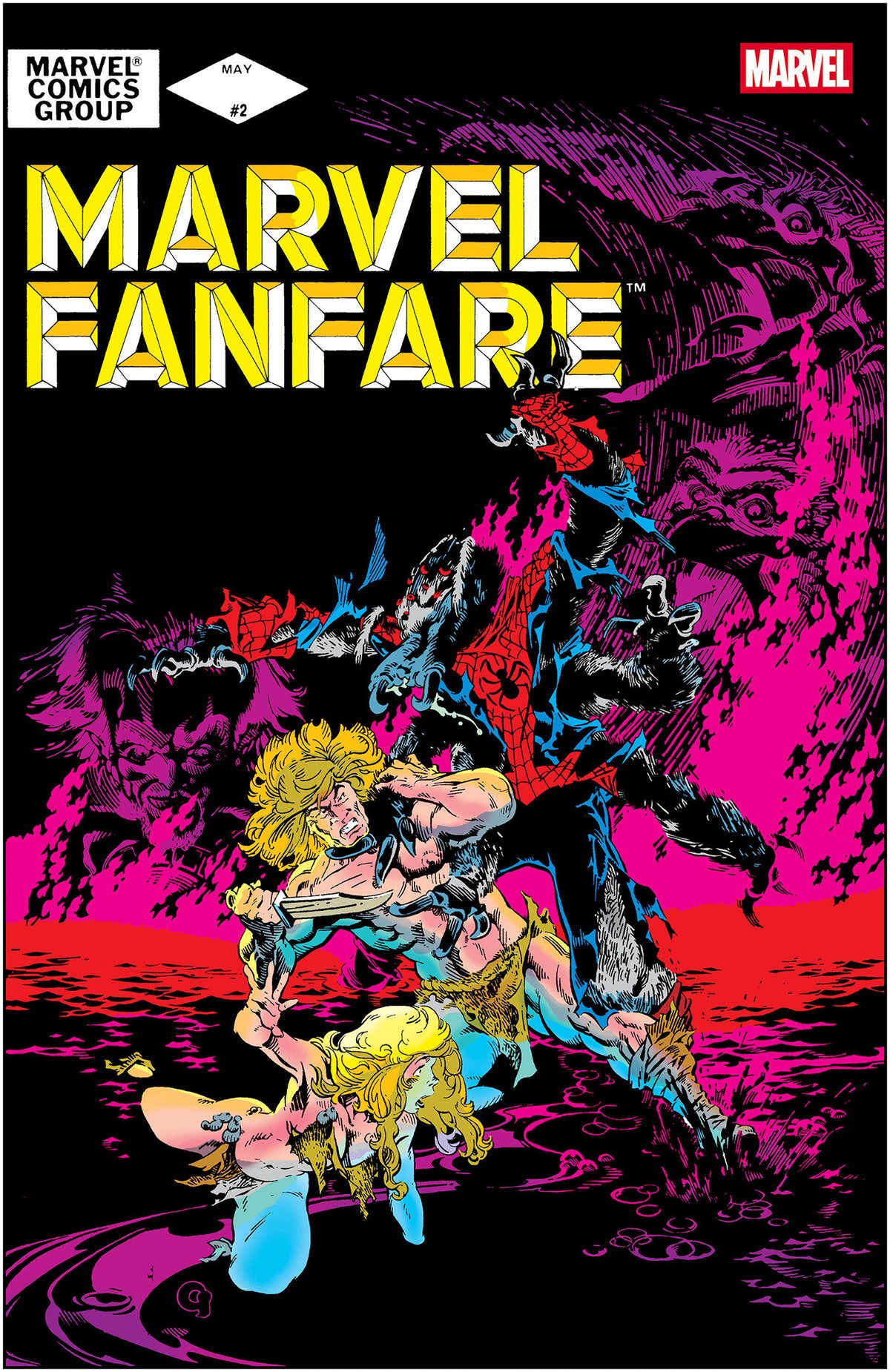 MARVEL FANFARE #2 FACSIMILE EDITION (PRE-ORDER: 10/28/2026)