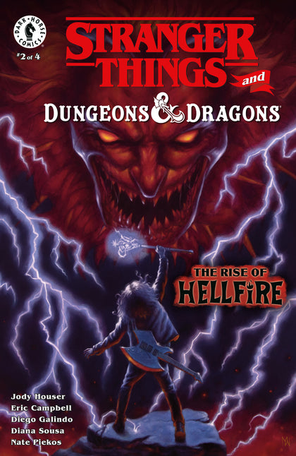 Stranger Things and Dungeons & Dragons: The Rise of Hellfire #2 (CVR A) (Myles Wohl) (PRE-ORDER: 03/26/2025)