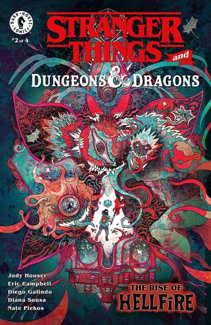 Stranger Things and Dungeons & Dragons: The Rise of Hellfire #2 (CVR B) (GAX) (PRE-ORDER: 03/26/2025)