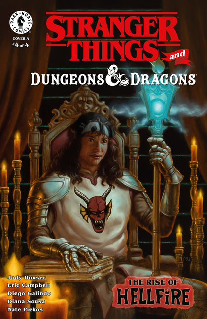 Stranger Things and Dungeons & Dragons: The Rise of Hellfire #4 (CVR A) (Myles Wohl)