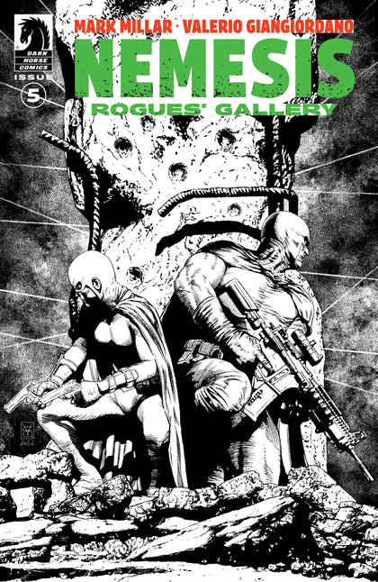 Nemesis: Rogues' Gallery #5 (CVR B) (B&w) (Valerio Giangiordano) (PRE-ORDER: 12/11/2024)