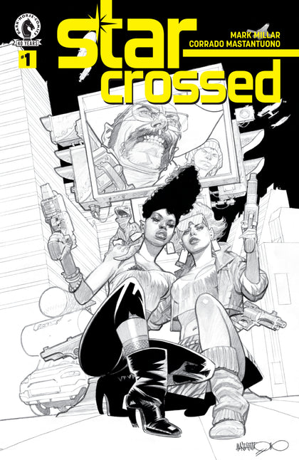 Star-Crossed #1 (CVR B) (B&W) (Corrado Mastantuono) (PRE-ORDER: 07/08/2026)