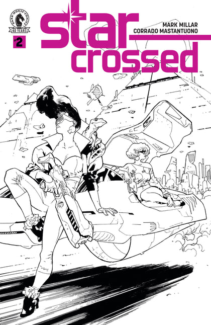 Star-Crossed #2 (CVR B) (B&W) (Stuart Immonen) (PRE-ORDER: 08/19/2026)