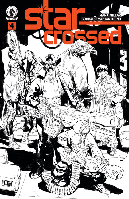 Star-Crossed #4 (CVR B) (B&W) (Stuart Immonen) (PRE-ORDER: 12/09/2026)