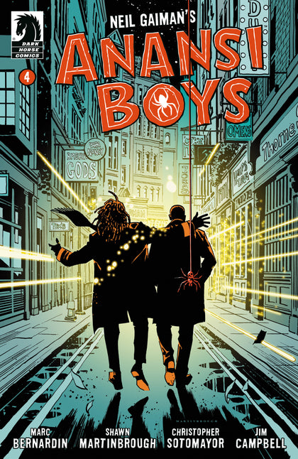 Anansi Boys I #4 (CVR B) (Shawn Martinbrough) (PRE-ORDER: 09/25/2024)