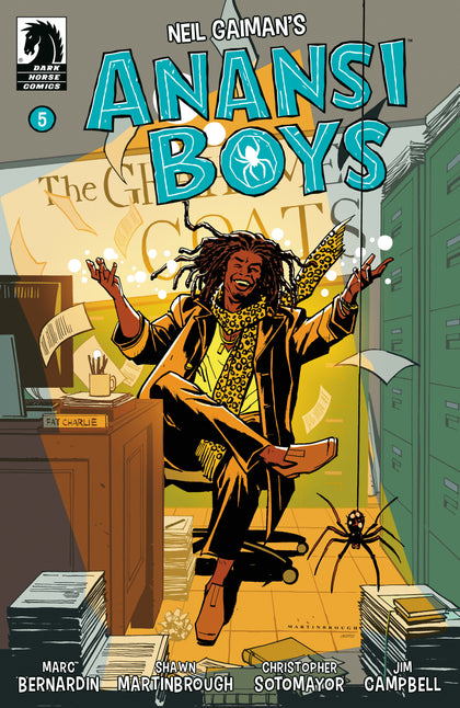 Anansi Boys I #5 (CVR B) (Shawn Martinbrough) (PRE-ORDER: 10/30/2024)