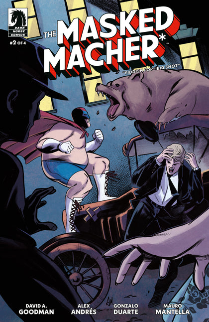 The Masked Macher #2 (CVR A) (Alex Andrés) (PRE-ORDER: 10/23/2024)