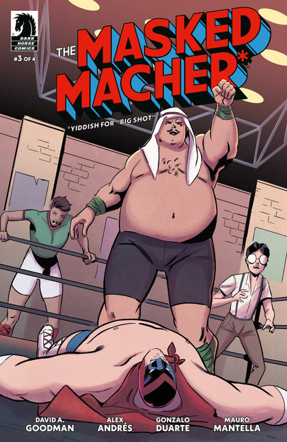 The Masked Macher #3 (CVR A) (Alex Andrés) (PRE-ORDER: 11/20/2024)