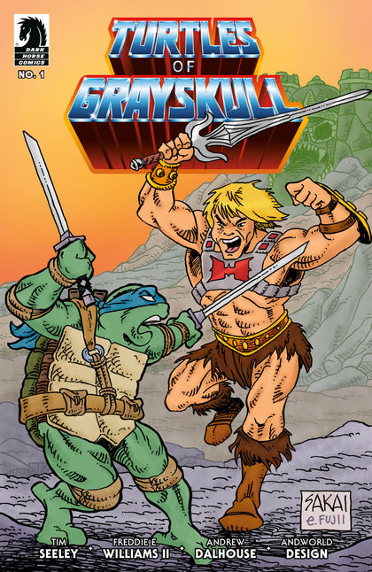 Masters Of The Universe/Teenage Mutant Ninja Turtles: Turtles Of Grayskull #1 (CVR B) (Stan Sakai) (PRE-ORDER: 09/25/2024)