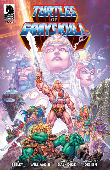 Masters Of The Universe/teenage Mutant Ninja Turtles: Turtles Of Grayskull #2 (CVR A) (Freddie E. Williams Ii) (PRE-ORDER: 11/13/2024)