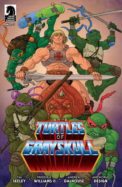 Masters Of The Universe/teenage Mutant Ninja Turtles: Turtles Of Grayskull #3 (CVR C) (Ramon Villalobos) (PRE-ORDER: 12/04/2024)