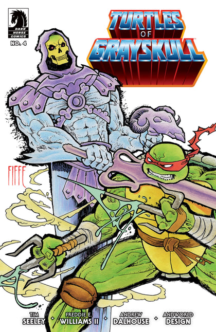 Masters of the Universe/Teenage Mutant Ninja Turtles: Turtles of Grayskull #4 (CVR B) (Michel Fiffe) (PRE-ORDER: 03/26/2025)